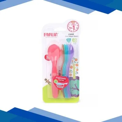 Farlin J’aime Color Magic Spoon Set (12 months+) – 7’s