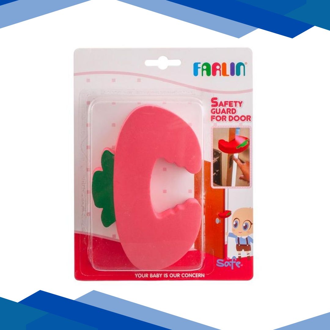 Farlin Safety Guard For Door – Pink 1’s