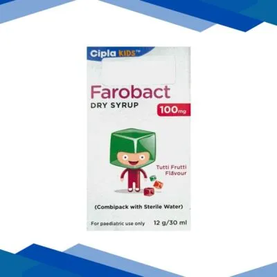 FAROBACT TUTTI FRUTTI 100mg Dry Syrup 30ml