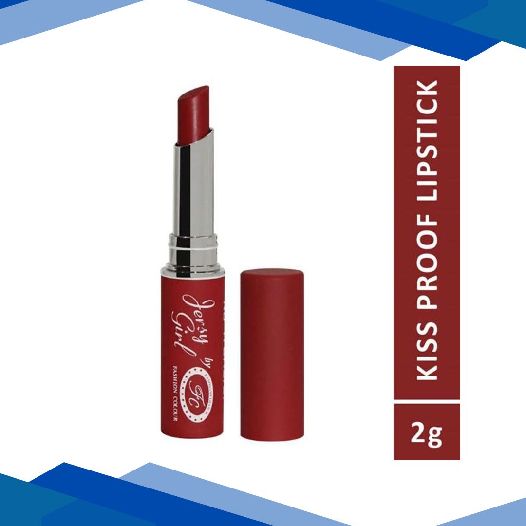 Fashion Colour Jersy Girl Kiss Proof No Transfer Lipstick, 15 Terra Copper 2 gm