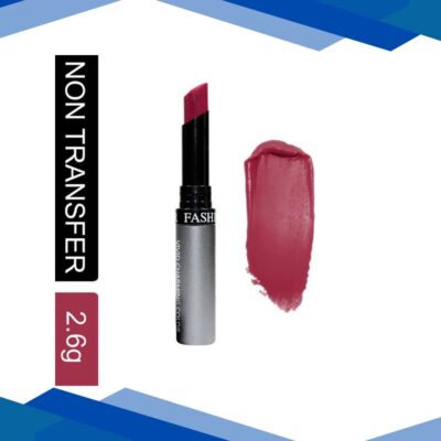 Fashion Colour Kiss Lip No Transfer Lipstick, 03 Aubergine 2.6 gm