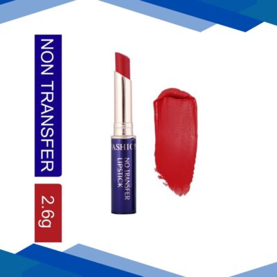 Fashion Colour Non – Transfer Matt Waterproof Lipstick, 7 Lotus Red 2.6 gm