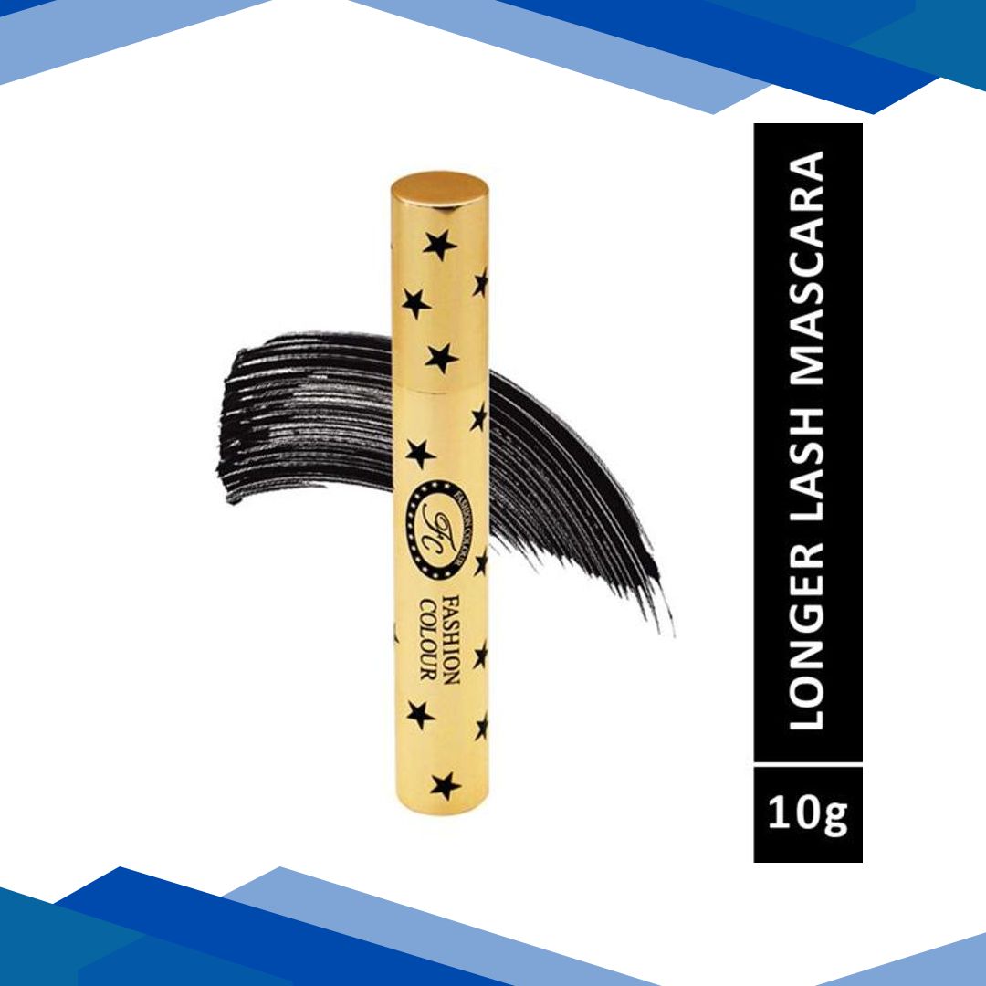 Fashion Colour Nourish Formula Mascara Super Waterproof Longer Lash 10gm