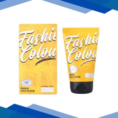 Fashion Colour Papaya Face Scrub 130 gm