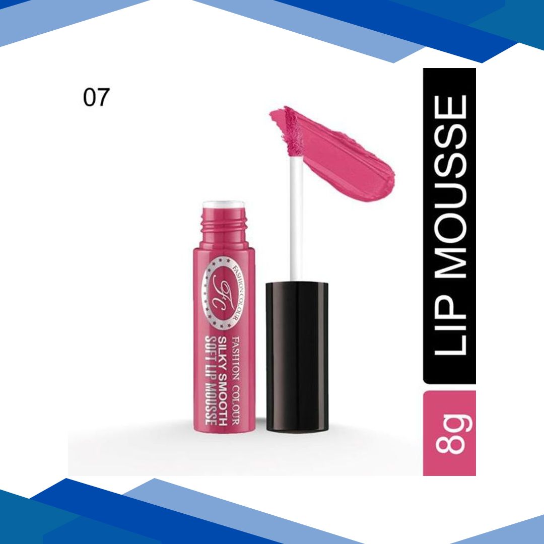Fashion Colour Soft Lip Mousse, 7 Obsessed Rose 8 gm