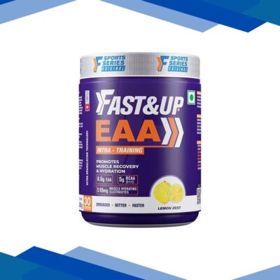 Fast&Up EAA Intra Training Supplement (30 Servings) – Lemon Zest Flavour 390 g