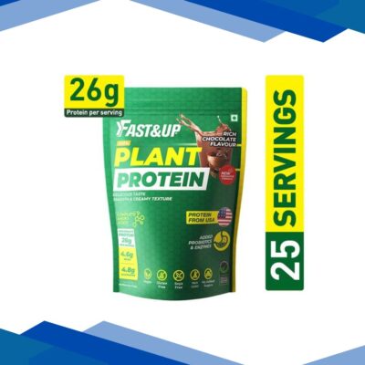 Fast&Up Plant Protein Powder – Rich Chocolate Flavour 1 Kg