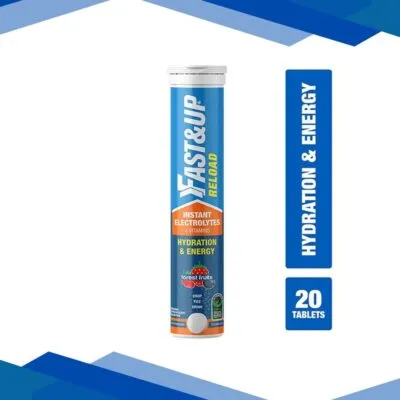 Fast&Up Reload Hydration and Energy Effervescent Tablet – Forest Fruits Flavour 20’s