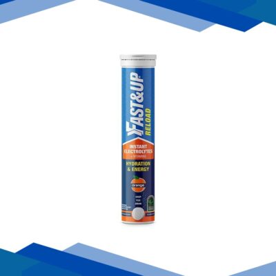 Fast&Up Reload Hydration and Energy Effervescent Tablet – Orange Flavour 20’s