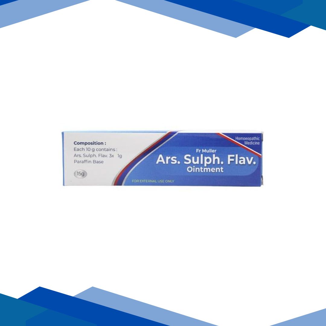 Father Muller Ars. Sulph. Flav. Ointment 15 gm
