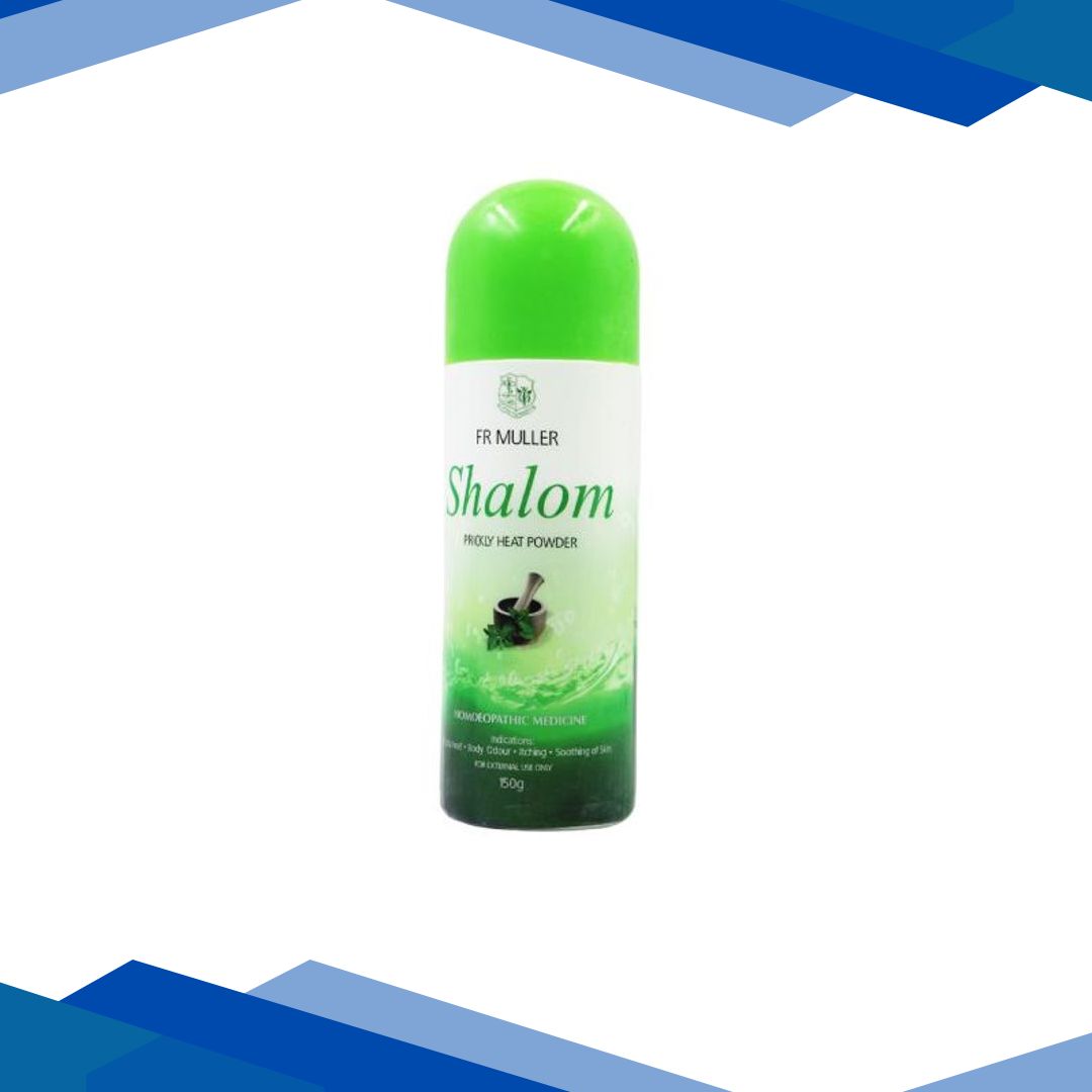 Father Muller Shalom Prickly Heat Powder(Green) 150 gm