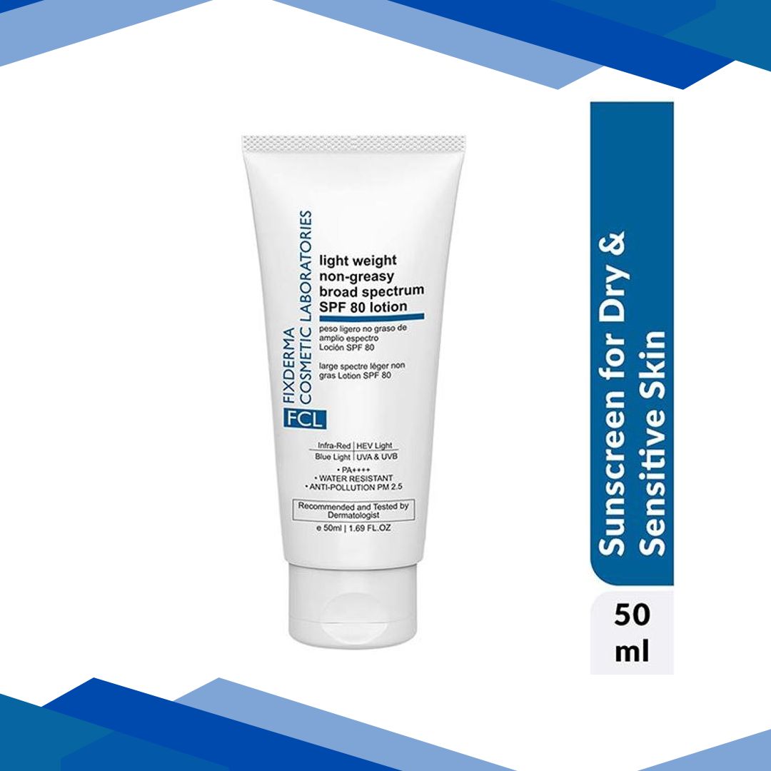 FCL Non Greasy Broad Spectrum SPF 80 50 ml