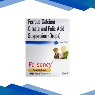FE SENCY MIX FRUIT FLAVOUR PAEDIATRIC Drops 30ml