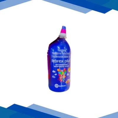 Febrex Plus Delicious Rose Flavour Syrup 100ml
