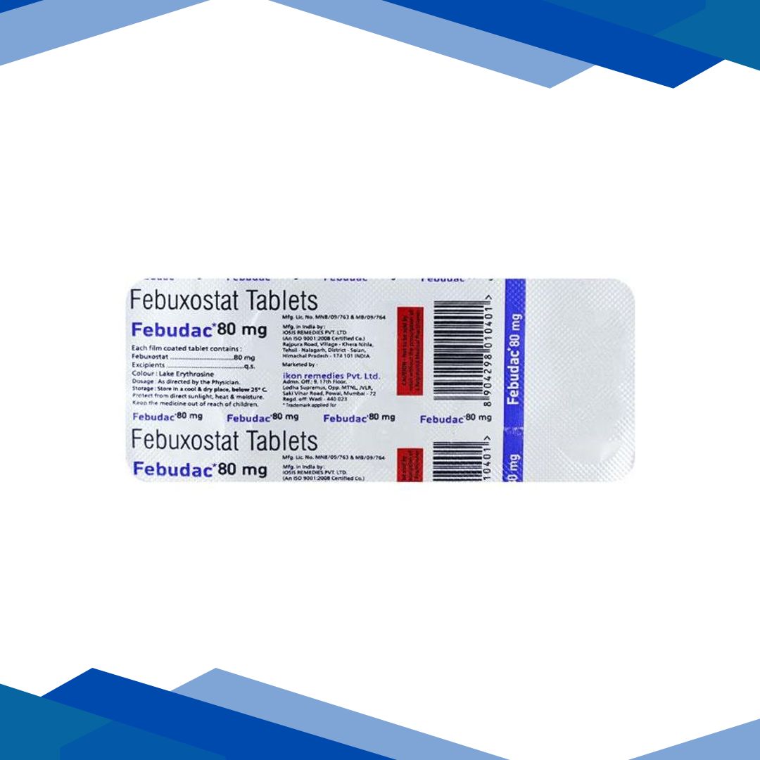 FEBUDAC 80mg Tablet 10’s
