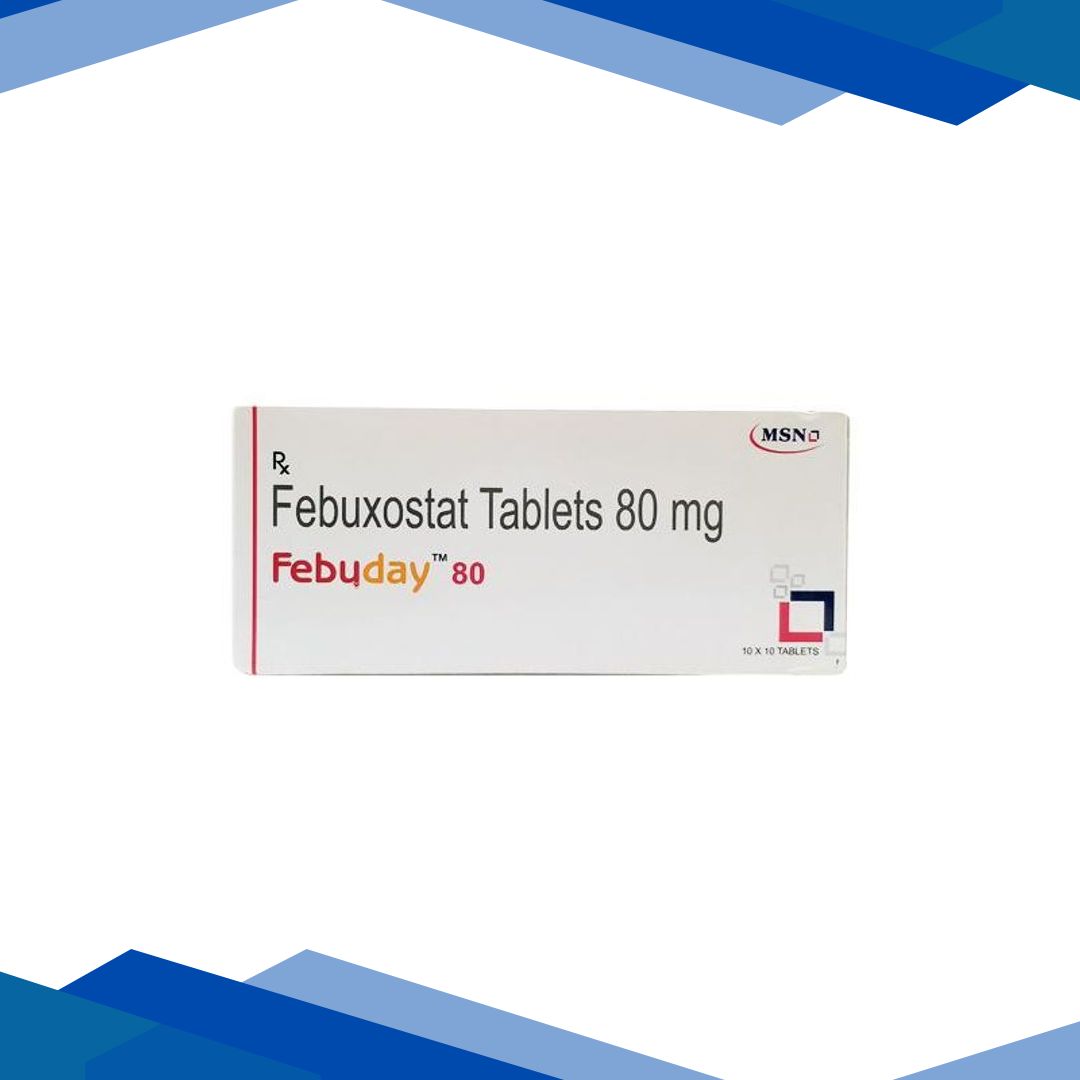 Febuday 80mg Tablet 10’S