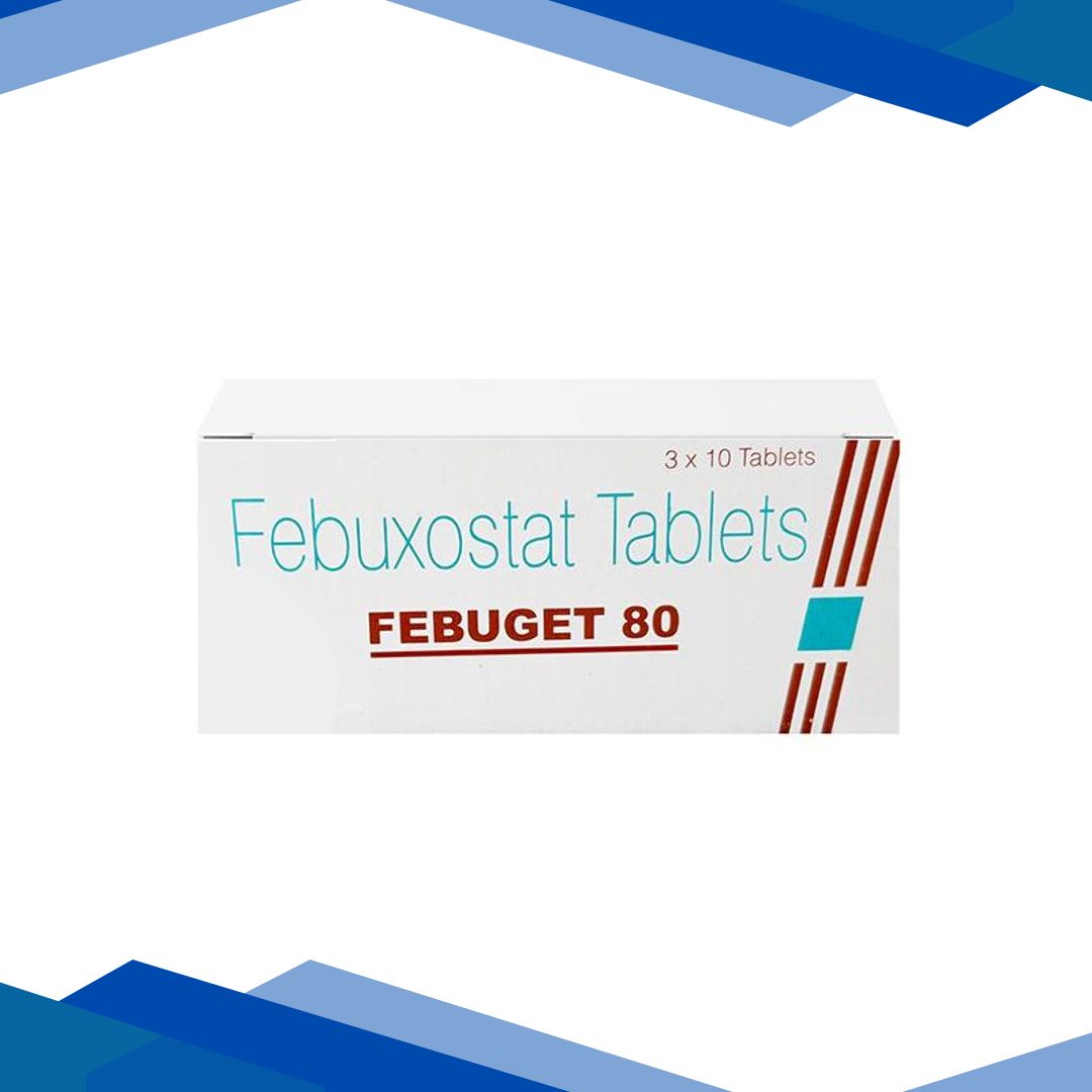 Febuget 80mg Tablet 10’S