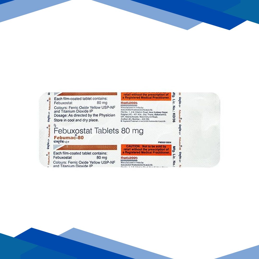 Febumac 80mg Tablet 10’S