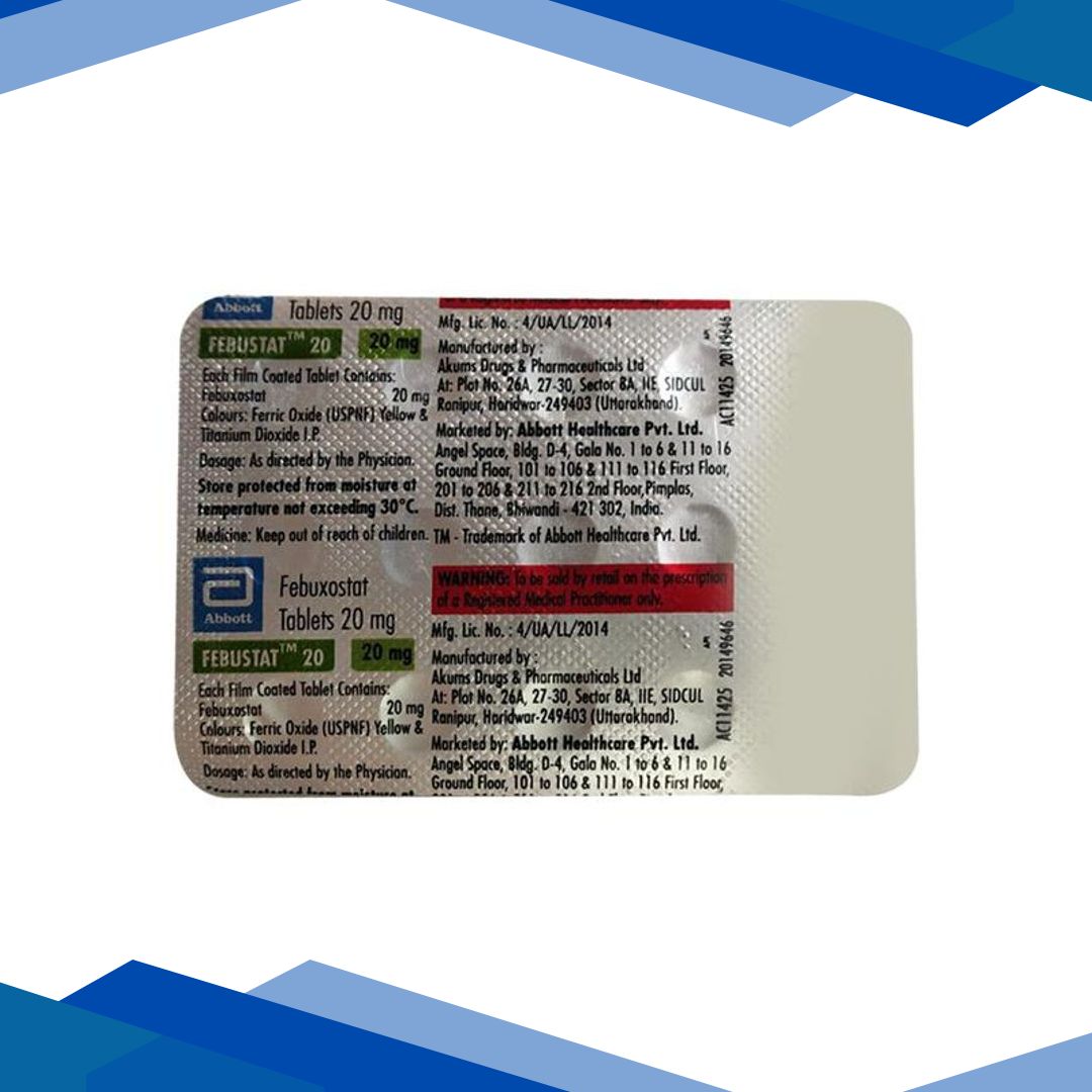 FEBUSTAT 20 Tablet 15’s