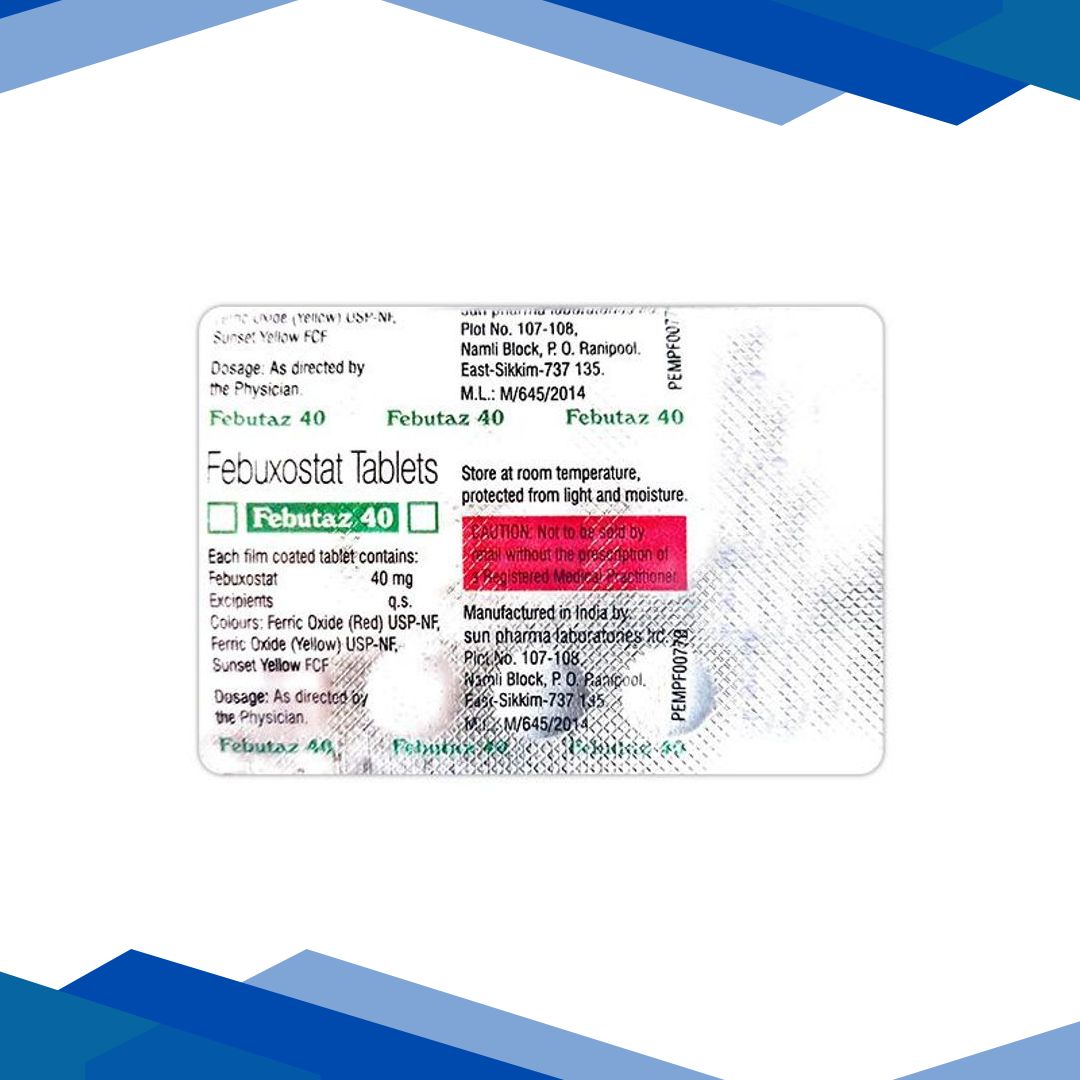 FEBUTAZ 40 Tablet 15’s