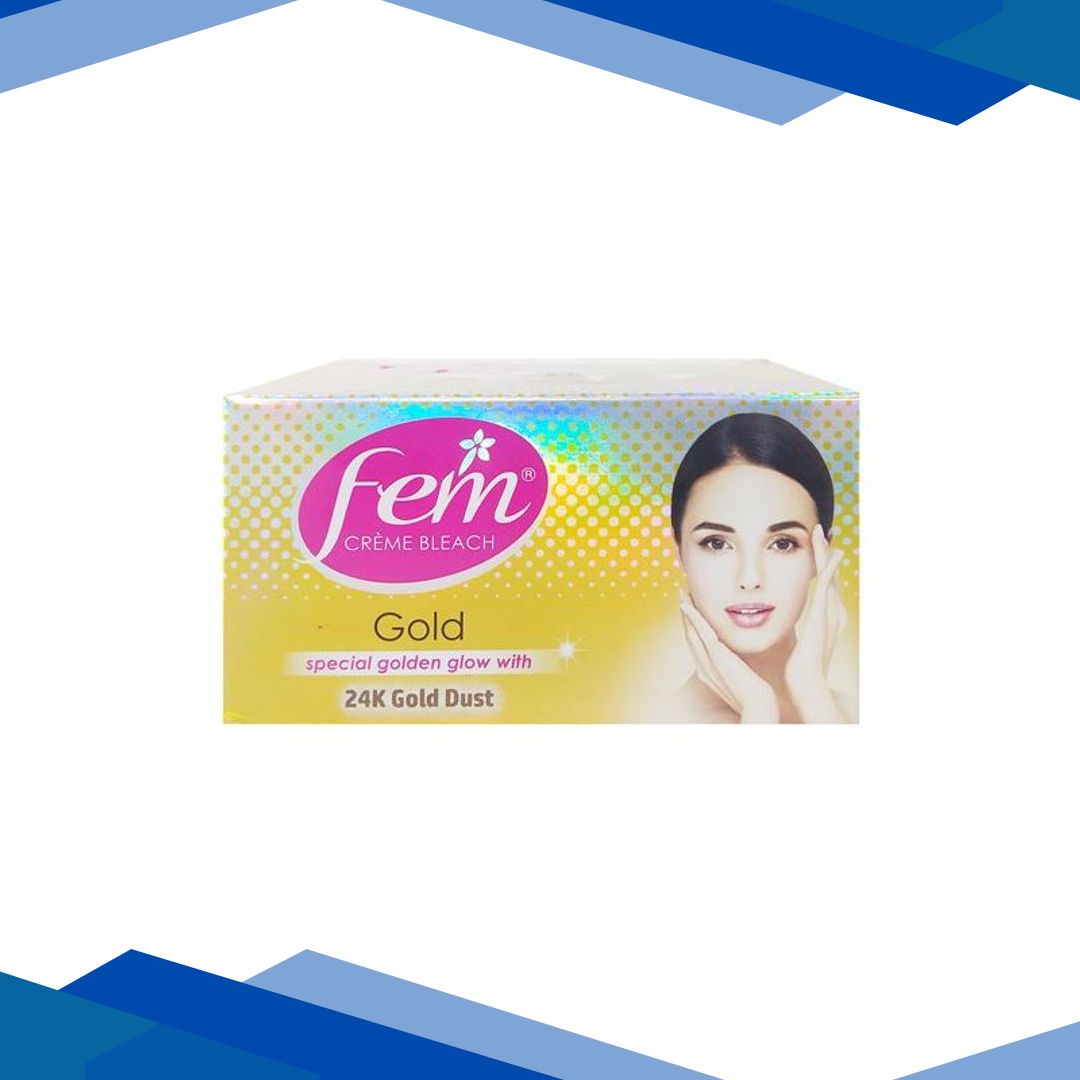 Fem Creme Bleach – 24K Gold Dust 24 gm