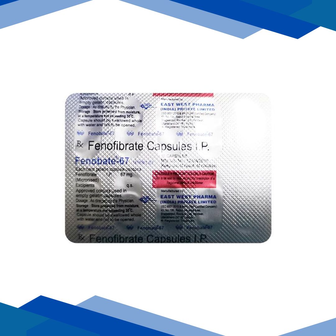 FENOBATE 67MG CAPSULE 10’S