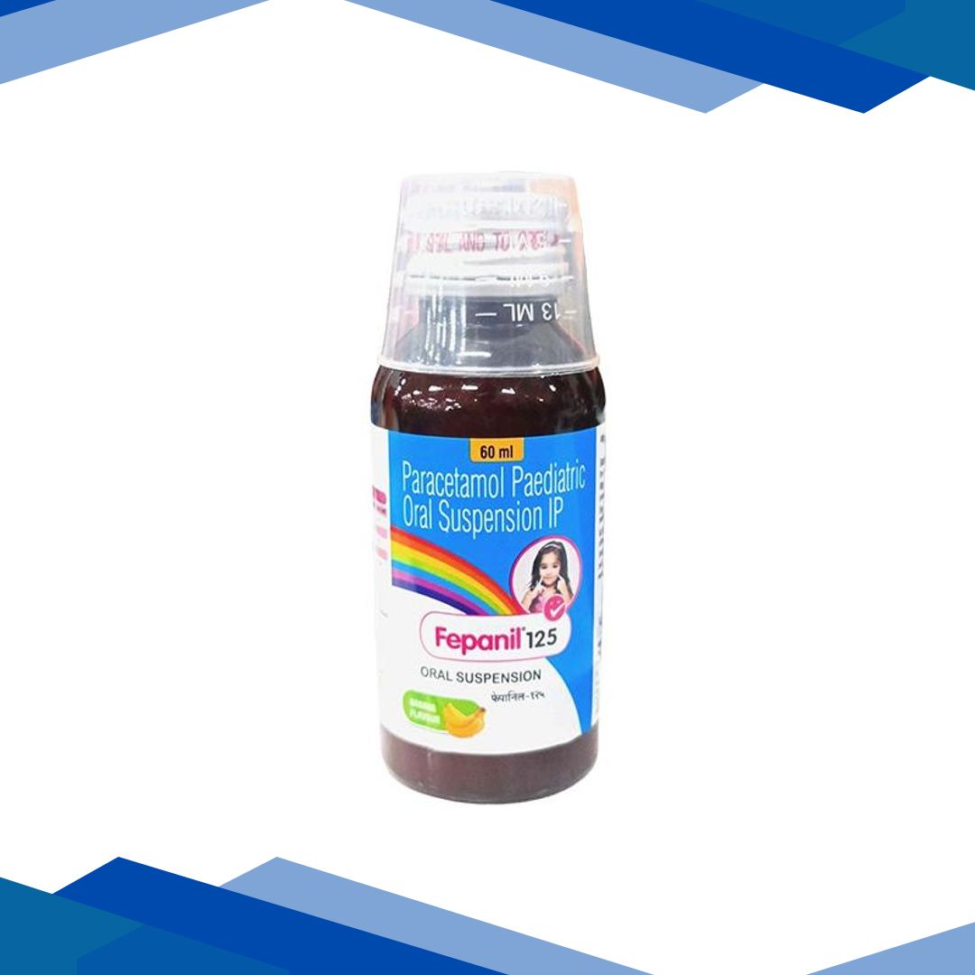 Fepanil 125 Banana Flavour Oral Suspension 60ml