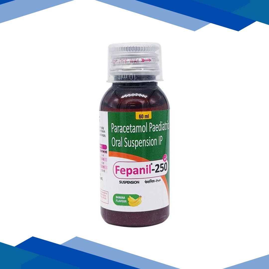 Fepanil 250 Banana Flavour Suspension 60ml