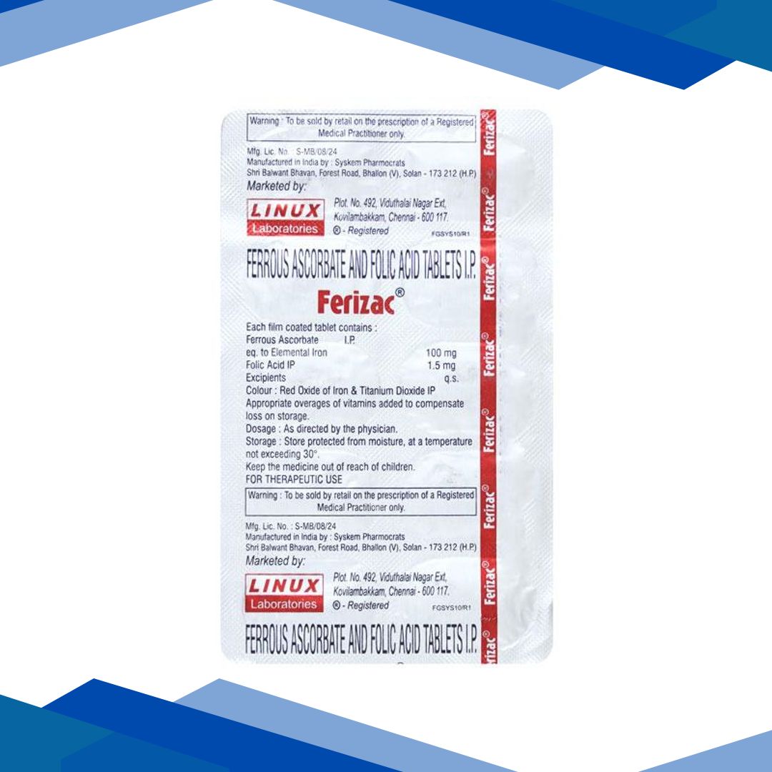 Ferizac Tablet 10’S