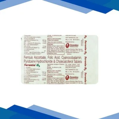 Feronia D3 Tablet 10’S