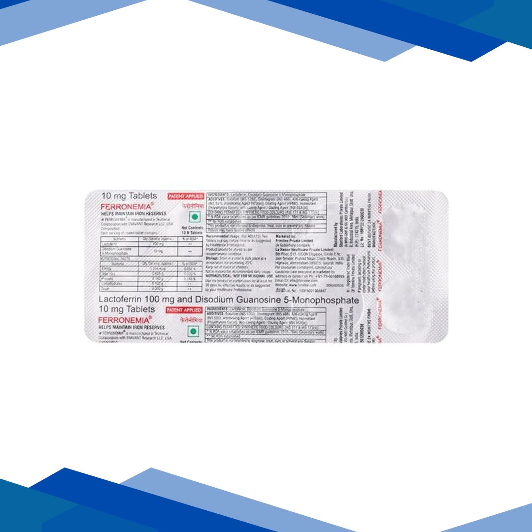 Ferronemia Tablet 10’S