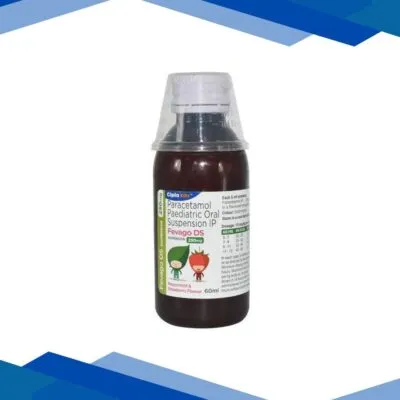 Fevago DS Peppermint & Strawberry Flavour Suspension 60ml
