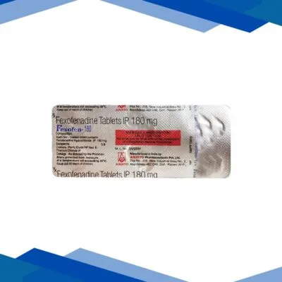 Fexofen 180mg Tablet 6’S