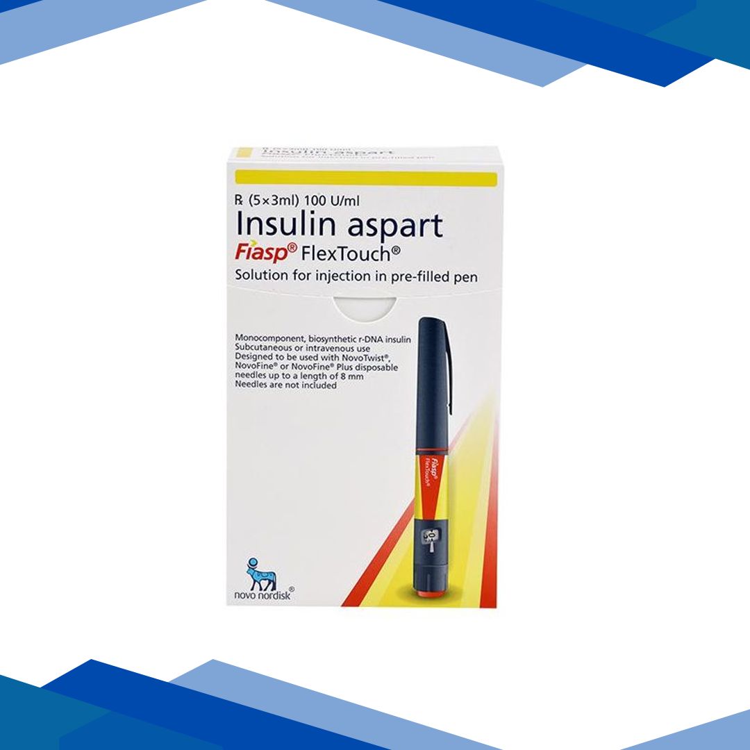 FIASP FLEXTOUCH 100iu Pen 3ml