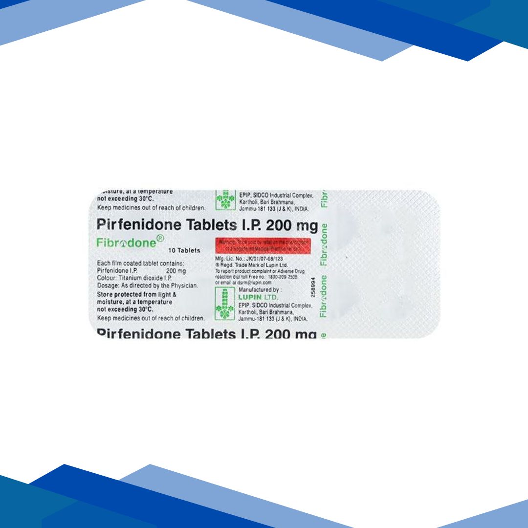 Fibrodone 200mg Tablet 10’S