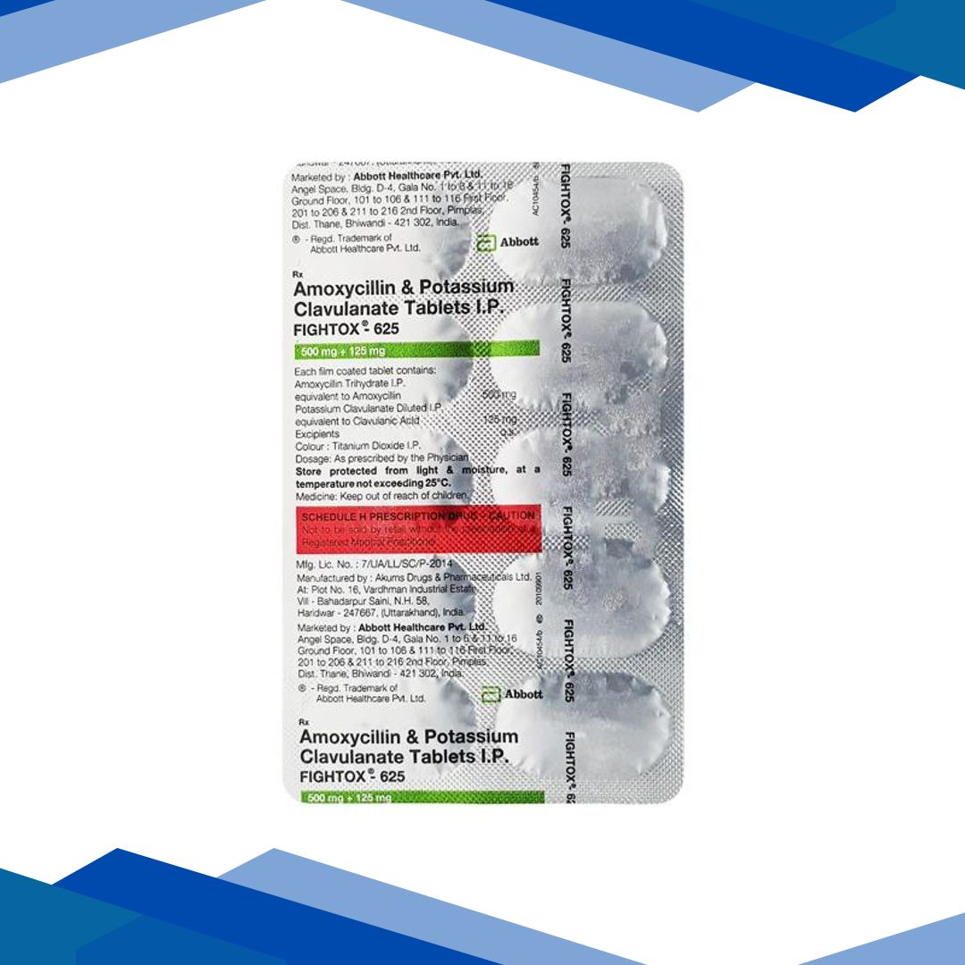 Fightox 625mg Tablet 10’S