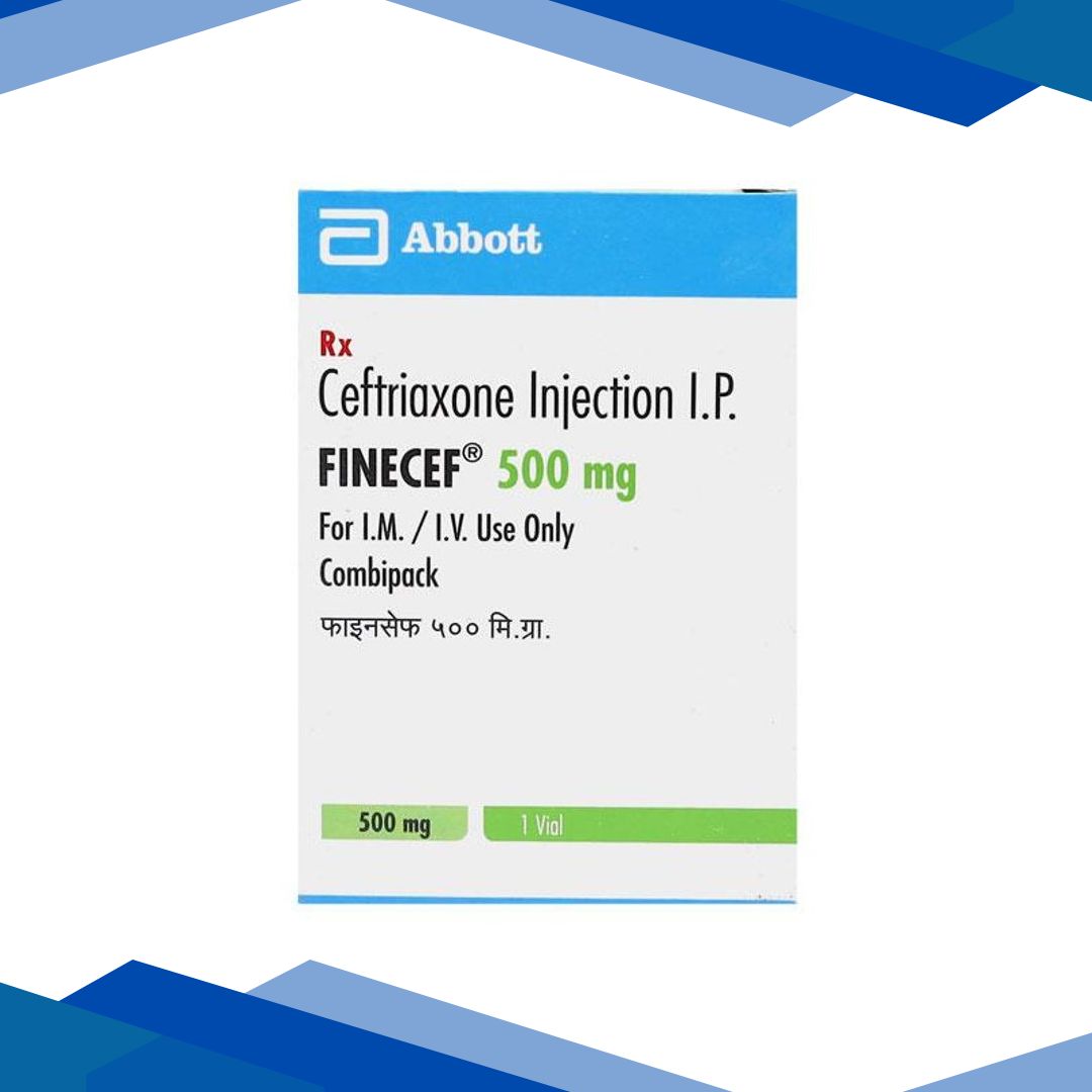 Finecef 500mg Injection 1’S