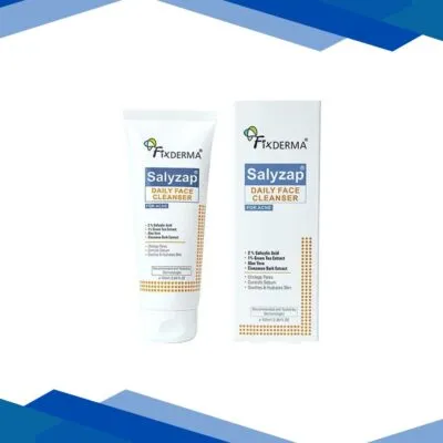 Fixderma 2% Salicylic Acid Face Wash for Oily Skin Acne Clearing Face Wash for Men & Women 10 ml