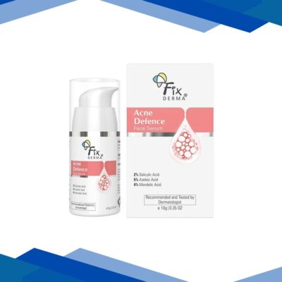Fixderma Acne Defence Face Serum With 2% Salicylic Acid For Anti Acne & Spot Treatment 10g