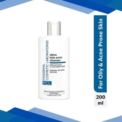 Fixderma Cosmetic Laboratories (FCL) Alpha Beta Acne Face Cleanser 200 ml