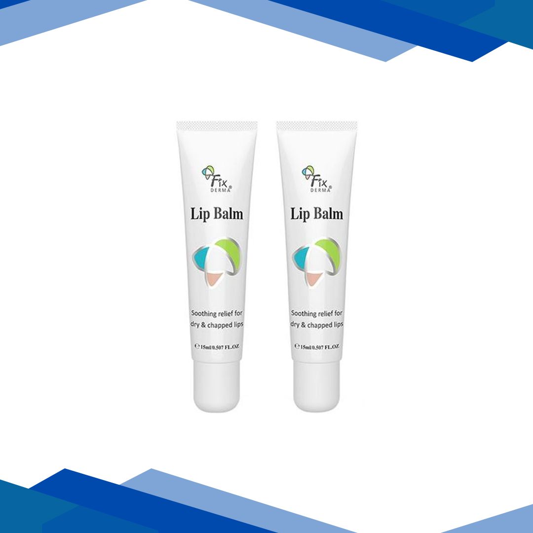 Fixderma Lip Balm with Vitamin C & E, Hydrates & Nourishes Dark, Dry Lips 15ml