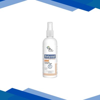Fixderma Salyzap 2% Salicylic Acid Body Acne Spray For Acne on Back, Shoulders, Neck & Chest 100 ml