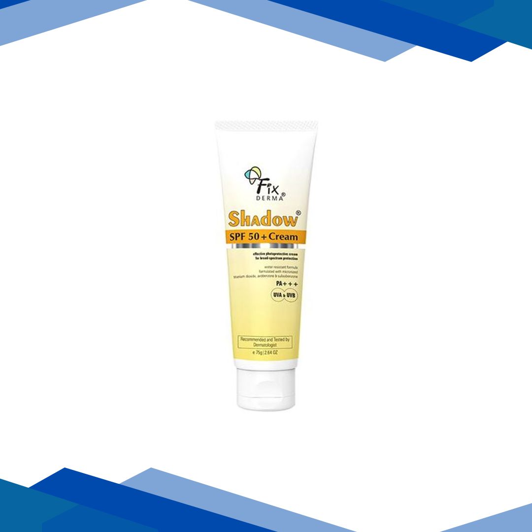 Fixderma Shadow SPF 50+ Sunscreen Cream 75 gm