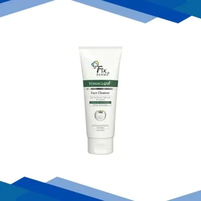 Fixderma Tomaglow Face Cleanser with White Tomato Extract, Niacinamide with Jojobo Oil 100 gm