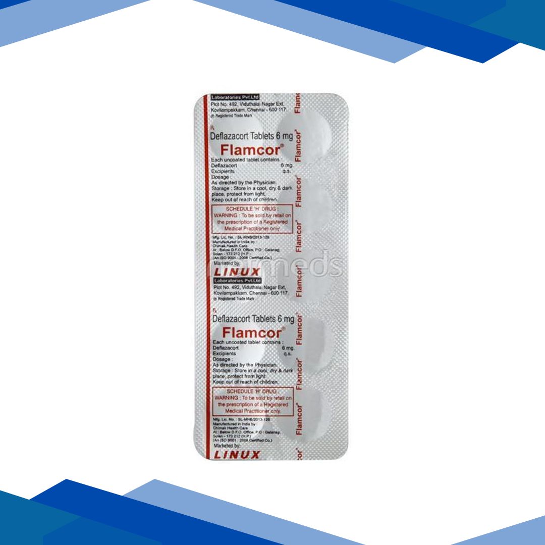 Flamcor 6mg Tablet 10’S