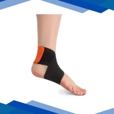 Flamingo Ankle Binder – Black & Turqoise blue (OC -2005) (M)
