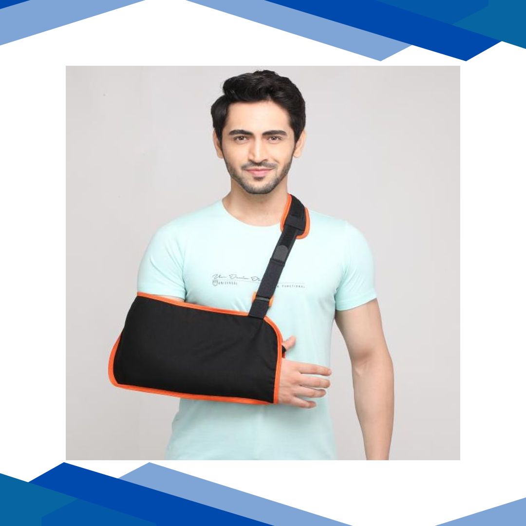 Flamingo Arm Pouch – Black & Turqoise blue (OC – 2036) (L)