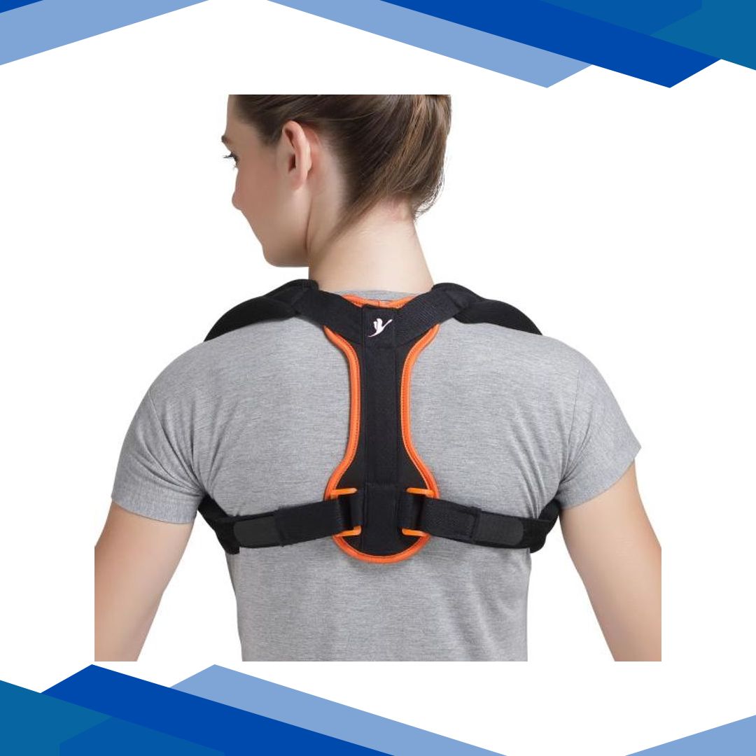 Flamingo Clavicle Brace (OC – 2018) (XL) – Black & Turqoise blue