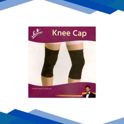 Flamingo Knee Cap – Black (OC – 2013) (L)