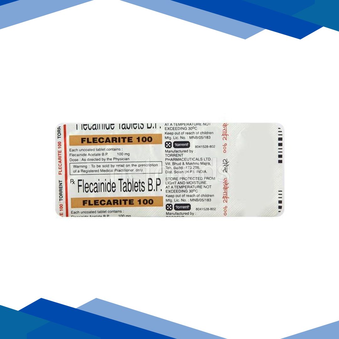 Flecarite 100mg Tablet 10’S
